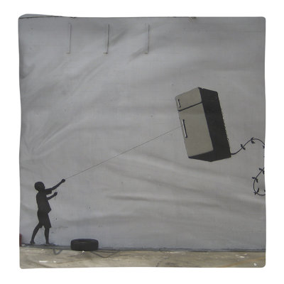 Banksy Graffiti No Pattern Square Napkin