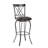 Younts Classic Country Style Counter Height Bar Stool with Metal Frame for Kitchen Island Pub, Bistro-60827219-100000667