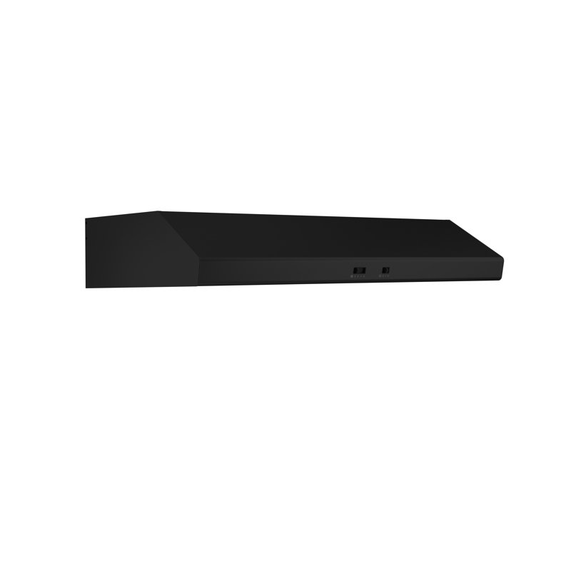 Hotte sous un meuble 36 pouces Zephyr Cyclone 600 CFM, Noir