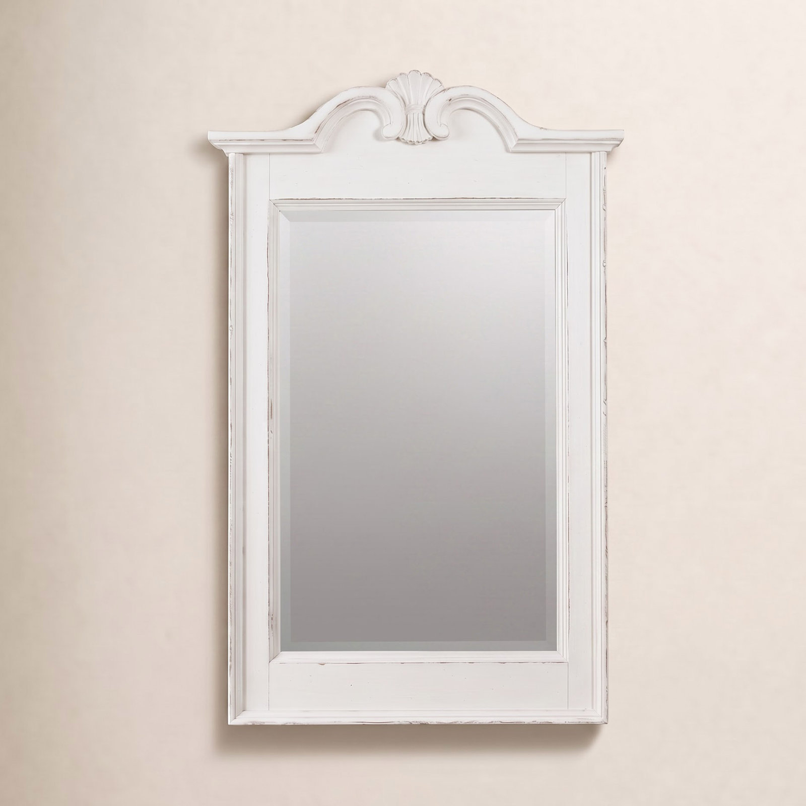 Country Living 30" Mirror, White