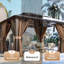 12 pi. L 10 pi. D Pavillon de jardin d'extérieur avec toit double à toit rigide-93655476
