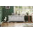 Classic Shoe Bench With Cushion And Three Drawers, Fluted Entryway Bench With Storage For Living Room, Entryway, And Hallways (Light Gray-1028567107