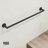 VIGO Arden 3-Piece Matte Black Bathroom Hardware Set with 24-in Towel Bar, Toilet Paper Holder and Hand Towel Holder-124825275
