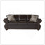 Ensemble de canapé, de causeuse et de chaise rembourrés en similicuir avec des cadres en bois franc durable et de la mousse Certi-PUR-536076266