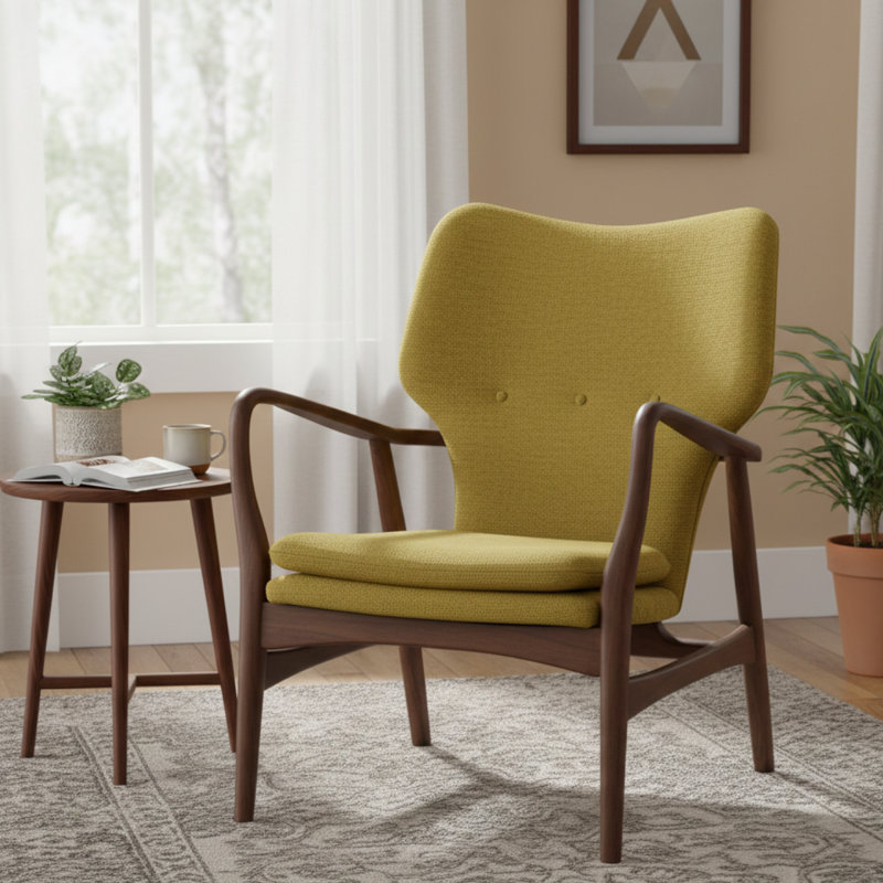 Chaise longue Patrik, Vert