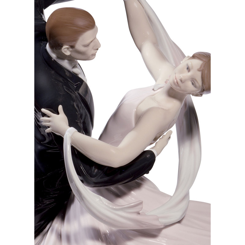 Figurine élégante couple Foxtrot