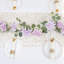 Guirlandes d'eucalyptus avec fleurs-667216790