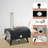 Outsunny Steel Countertop Charcoal Pizza Oven,wood