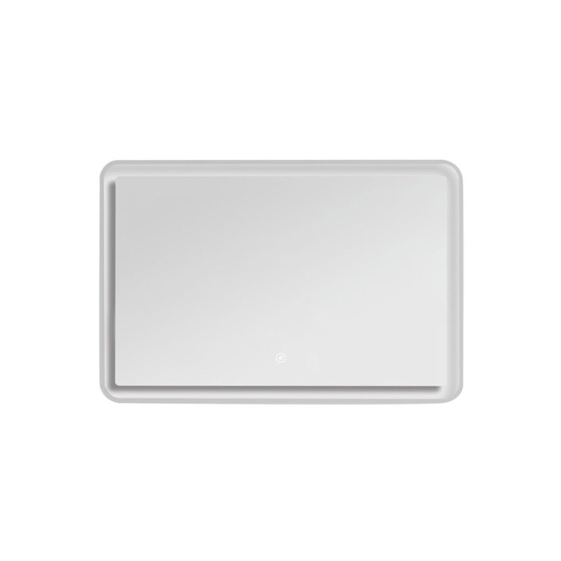 Miroir mural de salle de bain 36 "à DEL Perla Julewitz 