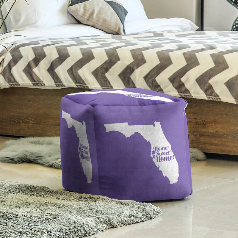 Repose-pieds à cubes tampa the home, Mauve