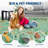 Rugs for Living RoomMachine Washable Area Rugs Non-SlipVintage Floral Rug Bedroom Rug for Dorm Playroom Foyer Entryway-201976014-201976627