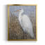 White Heron II - toile avec cadre de qualité supérieure - prête à être accrochée