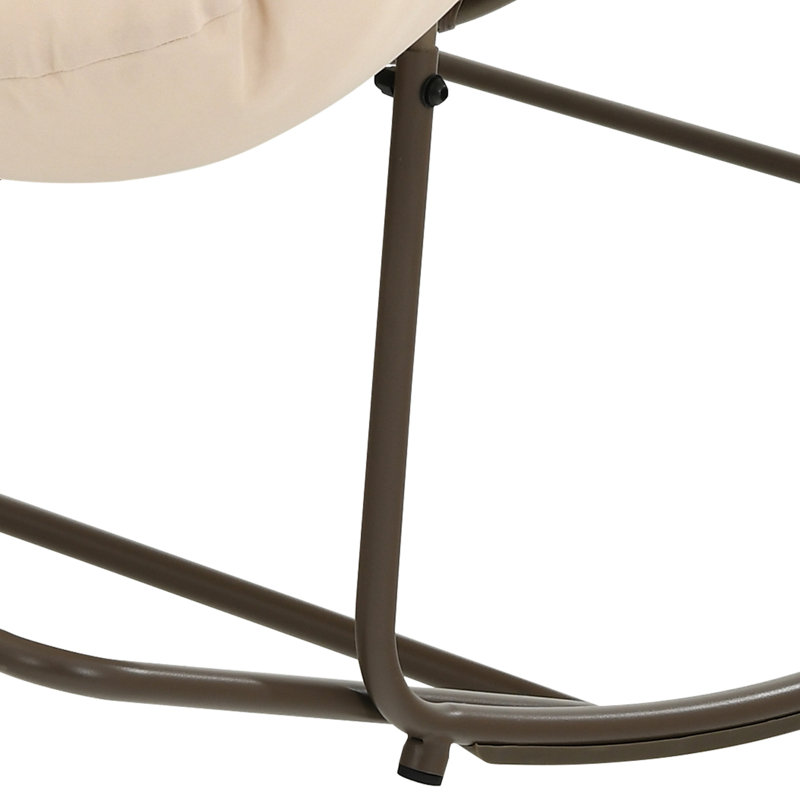  Chaise berçante d'extérieur