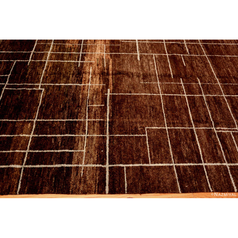 Modern Transitional Geometric Design Rug