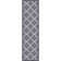 Bethie Gray Non-Skid Moroccan Trellis Machine Washable Area Rug