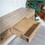 Console rustique en bois avec 3 tiroirs, table d'entrée 47 po avec tiroirs, console en bois pour entrée, couloir, vestibule, couloir, bureau