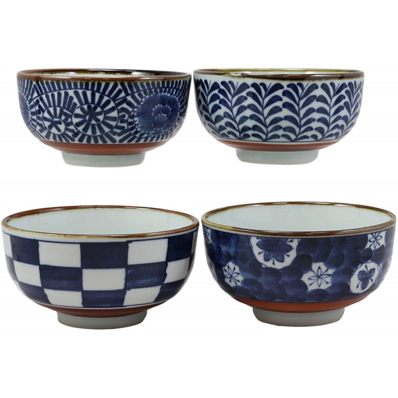 Gini Shades Of Blue Artistic Pasta bowl