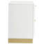 Sophia White 2-drawer Nightstand