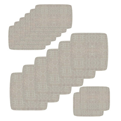 Housse de coussin pour groupe de sièges d'extérieur 14 pièces, seulement 14 housses