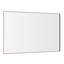 Miroir de salle de bain surdimensionné avec plateau mural amovible (miroir inclus seulement)