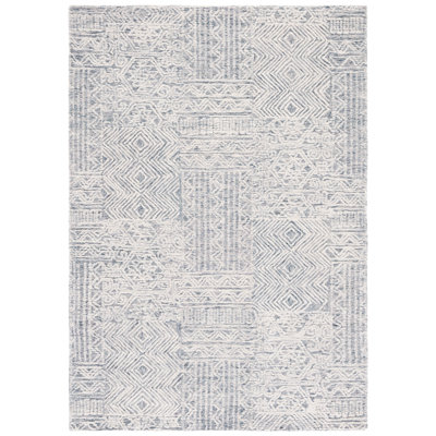 Amzi Hand Tufted Wool Southwestern Rug