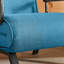 Chaises avec dossier réglable à 5 positions et coussin-1720186006
