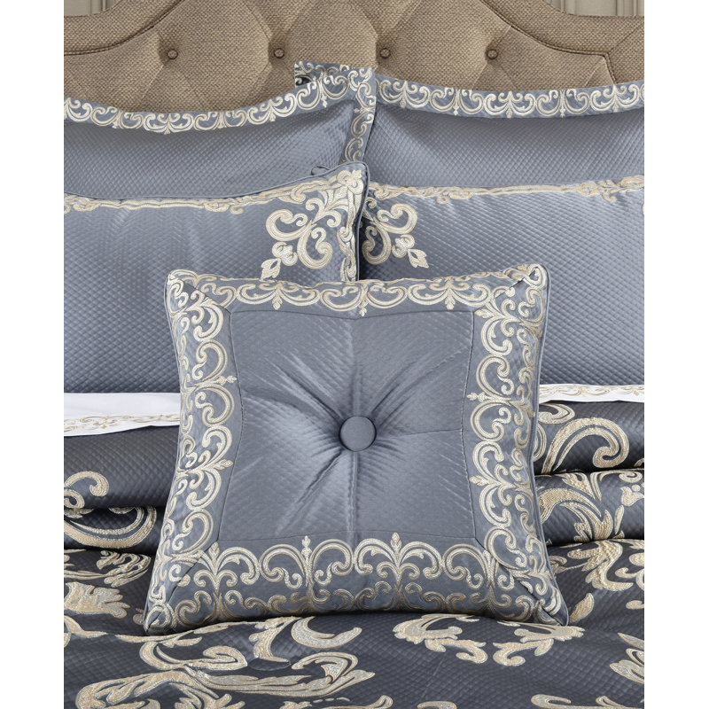 Coussin décoratif carré 18 po Dicaprio