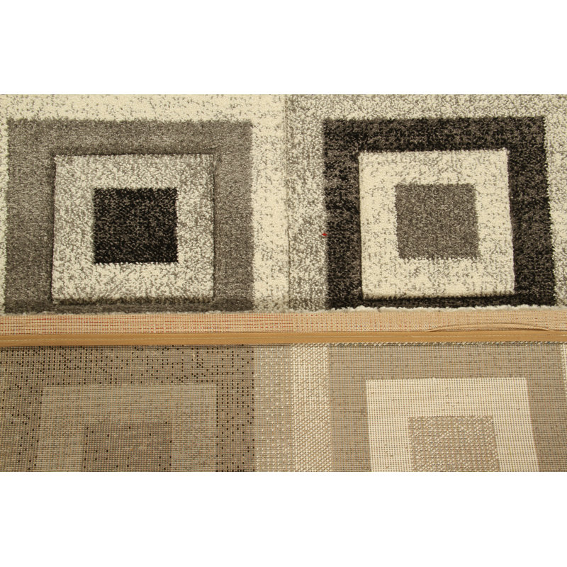 Geometric Area Rug Set, Rectangle 133 x 190cm