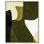 Impression sur toile Olive Interplay III par Art Remedy