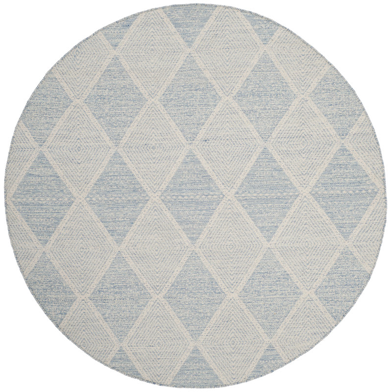 Bester Hand Woven Cotton Geometric Rug, Rectangle 3' x 5'