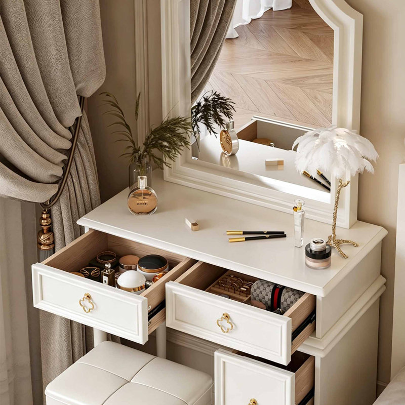 Coiffeuse de luxe de style français