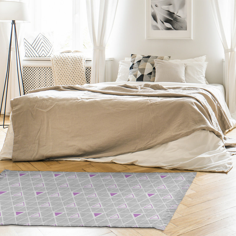 Chenille Geometric Indoor Rug, Yes
