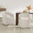 Doley Upholstered Side Chairs with Hidden Casters-598751256