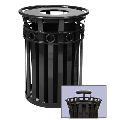 Poubelle 36 gallons receptacle Oakley