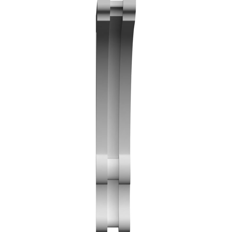 1 7/8"W X 7"D X 12"H Legacy Architectural Grade PVC Corbel, 12" H  x  7" D  x  1.875" W