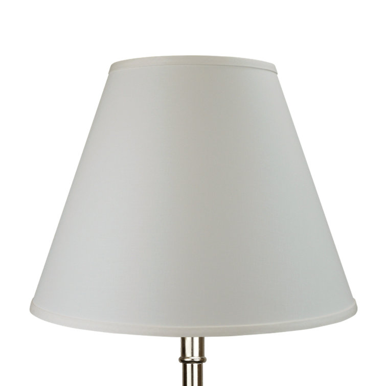 13.25" H x 18" W Empire Lamp Shade - (Spider Attachment) in Linen