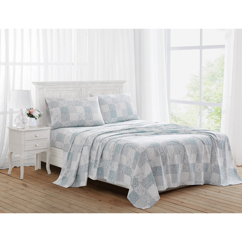 Ensemble de draps The Farmhouse par Rachel Ashwell, Ensemble de draps pour lit simple avec 1 taie d'or