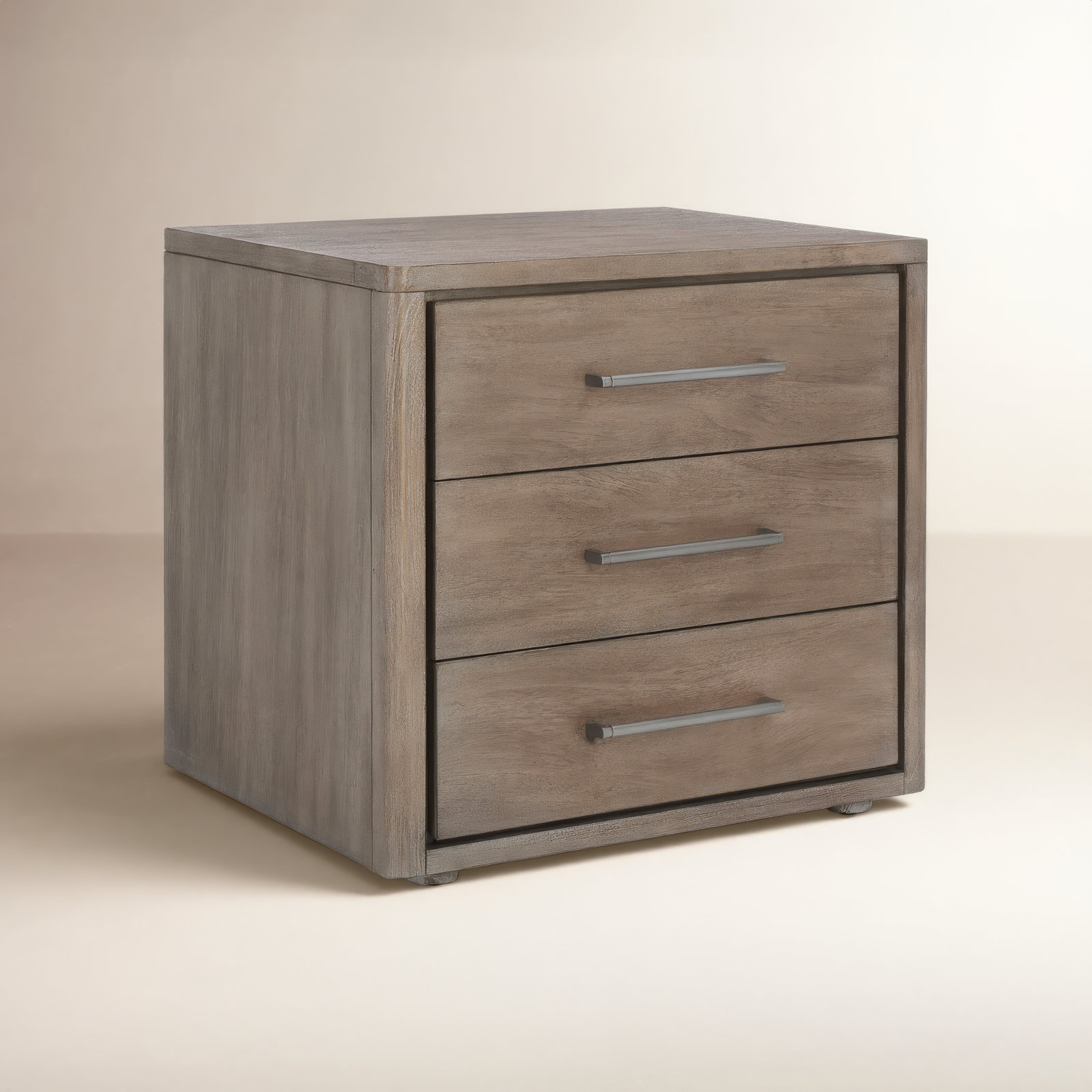 Atherton Mahogany Nightstand, Ash Brown