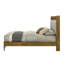 Lit brun clair Garcia avec USB-1913019961