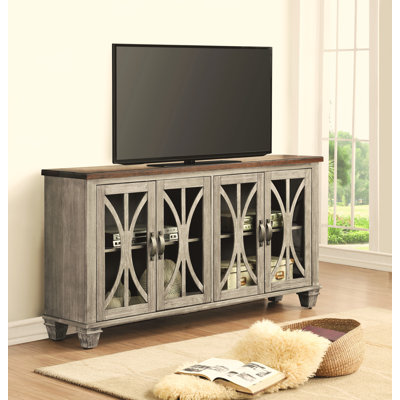 Console en bois massif de 66 po Justinian