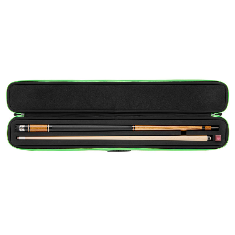 Casemaster Parallax Single Billiard Cue Case Green, Green
