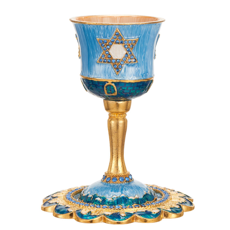 Tasse en émail Kiddush 2,85 onces Coupe