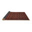 Tapis rouge/noir/beige traditionnel-1258676708