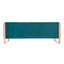 Canapé rembourré en velours Mid-Century 83 po Trillium-85756027