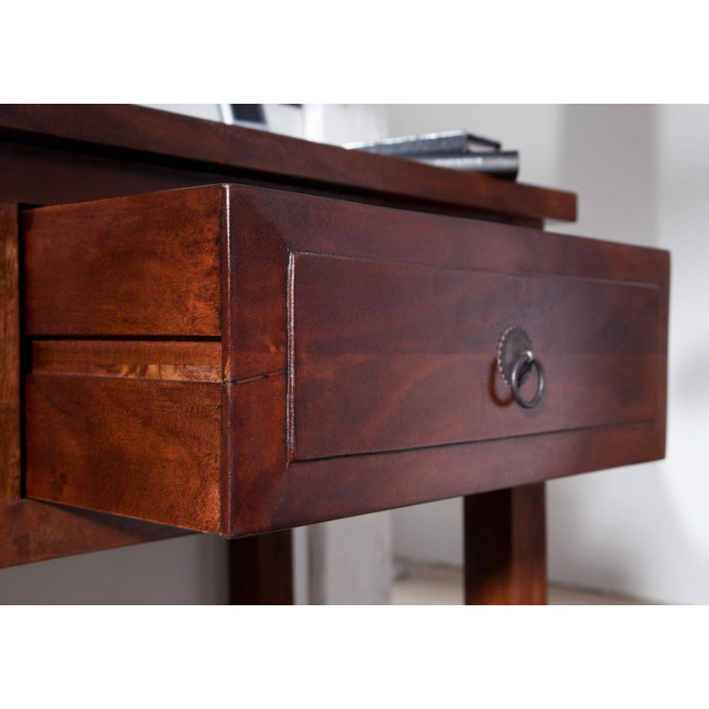 Oxford Solid Wood End Table, Nougat