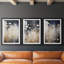 FLORAL Series CDXVI - Impression encadrée sur mesure de qualité supérieure - 3 pièces-298494114-298494140