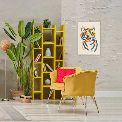 «Tiger Roar», toile par Karolina Sato