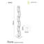 Hobucken 165cm Column Floor Lamp