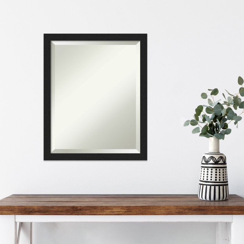Miroir mural Hoyer Grace, Noir, 22 po x 18 po