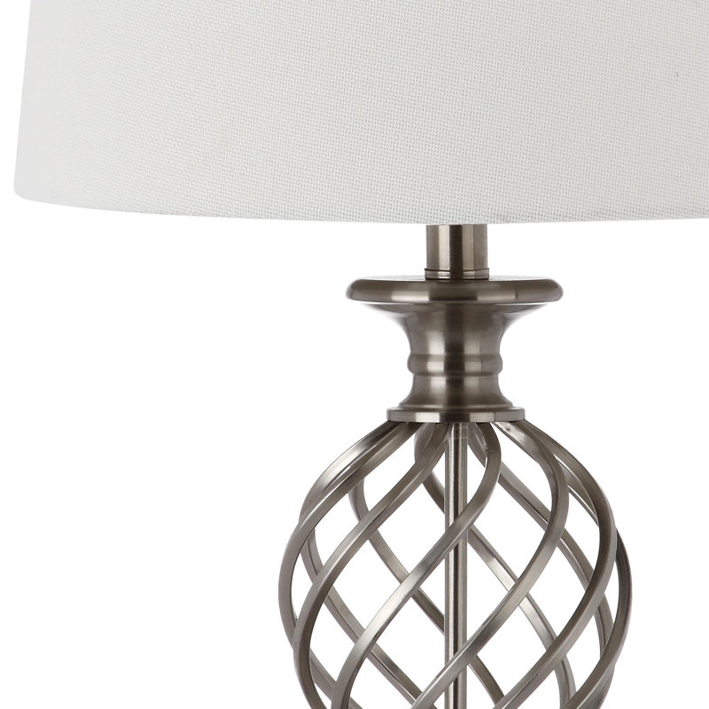 Ensemble de lampes de table en nickel 27 po Zilla